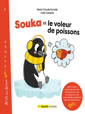cover image of Souka et le voleur de poissons--Découvrez les sons en cliquant sur les onomatopées!